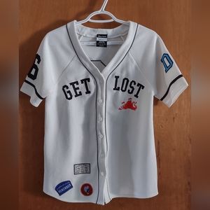 White Forever 21 "Get Lost" Small Jersey